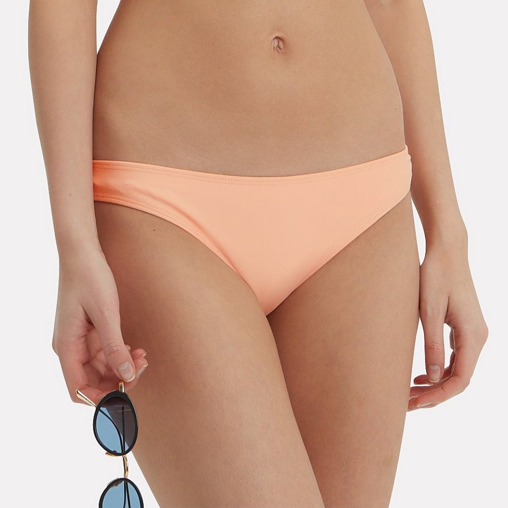 Ellejay Diane Bikini Swim Bottom Peach Sorbet, L NWT